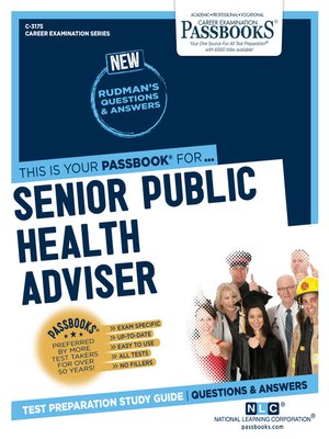 cover image of Senior Public Health Adviser